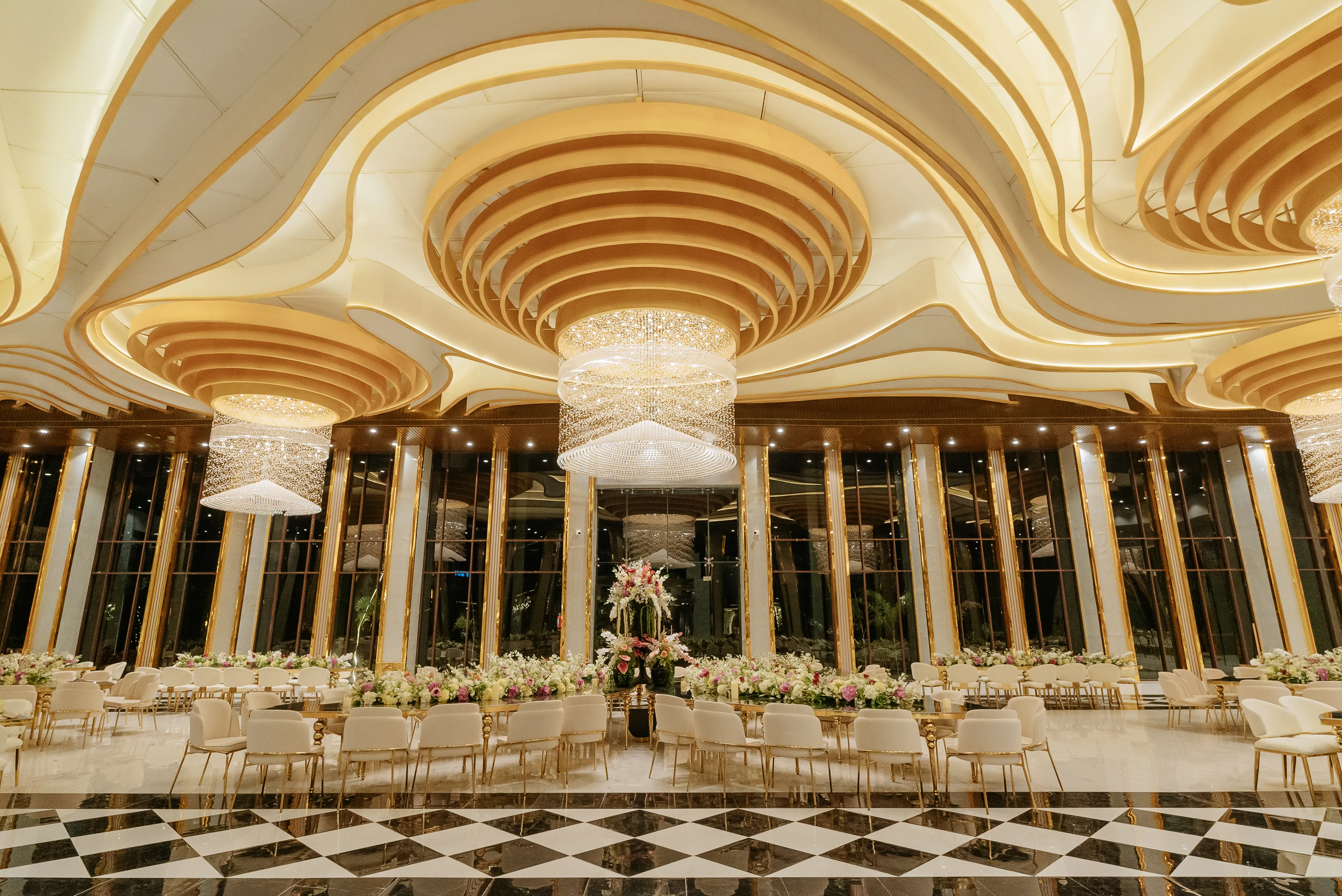 The Zoya Place sapphire Ballroom interior